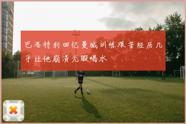 巴洛特利回忆曼城训练艰苦经历几乎让他崩溃无暇喝水